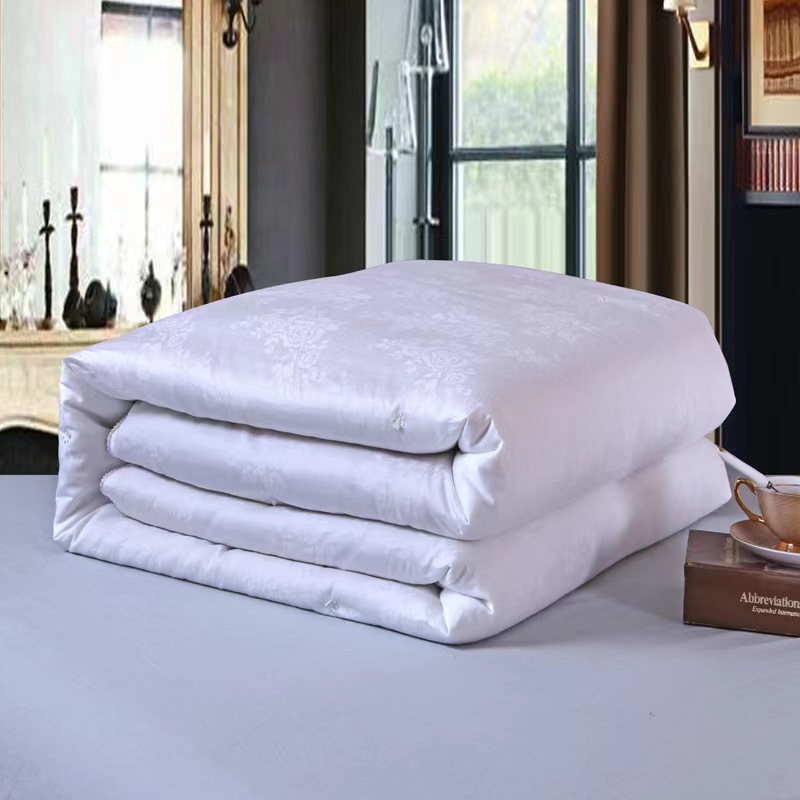 全棉提花蠶絲被